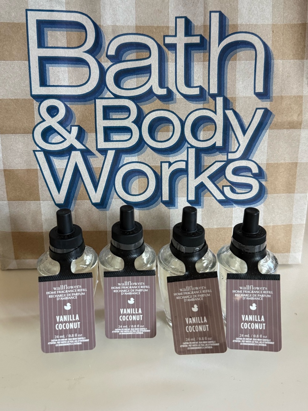 Bath and Body Works Wallflowers Vanilla Coconut